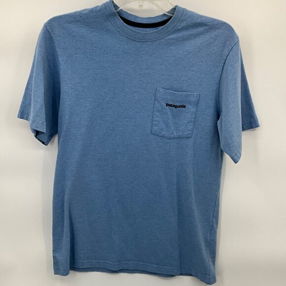 Patagonia Men's XS Responsibili-Tee Shirt Blue Regular Fit - Picture 1 of 6